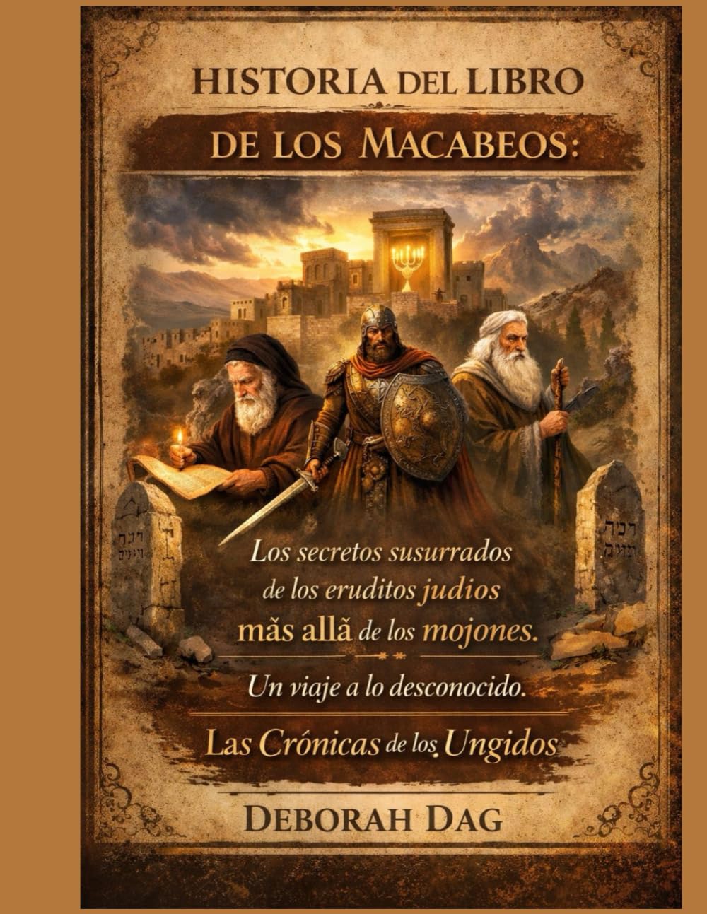 HISTORIA DEL LIBRO DE LOS MACABEOS:: Los secretos susurrados de los eruditos judíos más allá de los mojones. Un viaje a lo desconocido. Las Crónicas de los Ungidos.