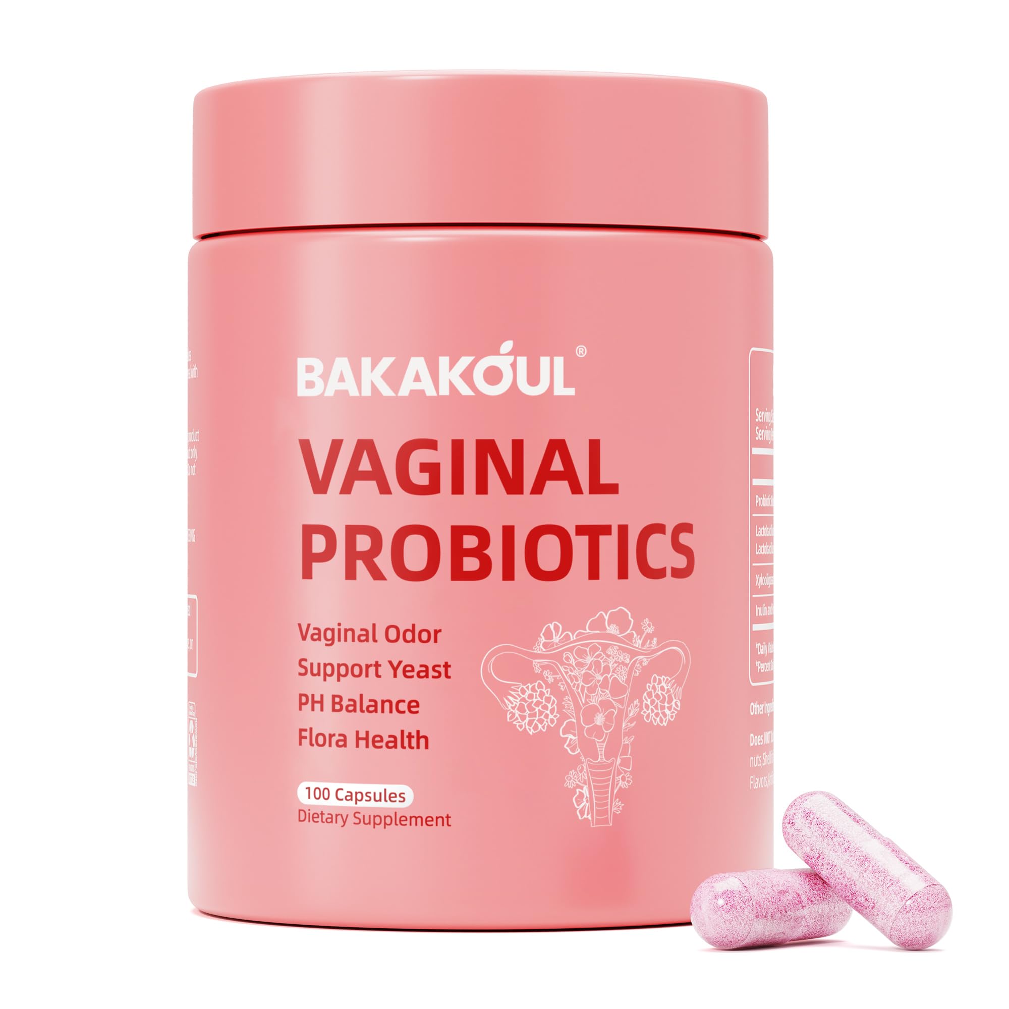 【未使用】FloralVinesTribalRug120×170 Amazon.com: BAKAKOUL Vaginal Probiotic with Prebiotics