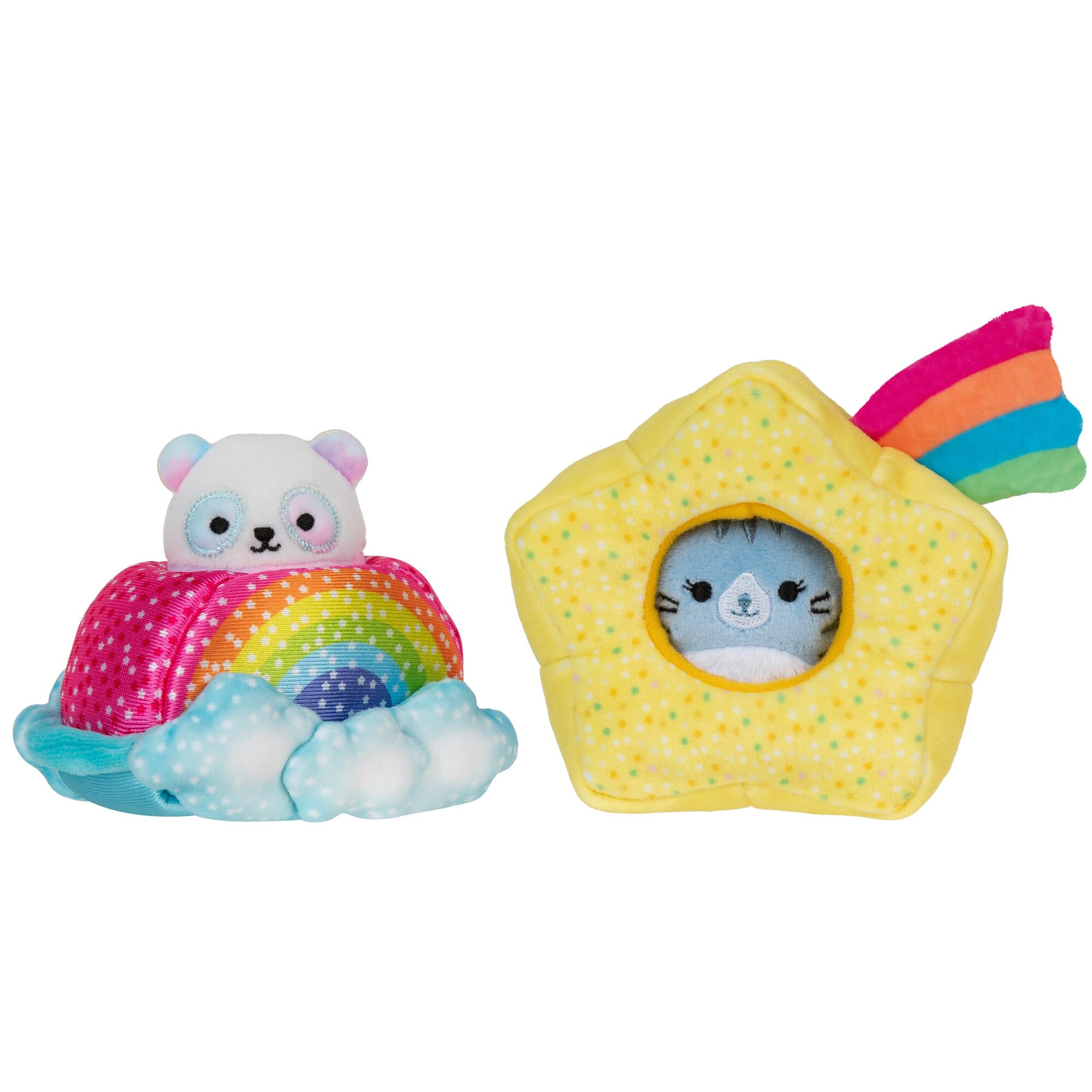 Squishville SQM0515 - Set Accessori Weekend Con Mini Peluche Gal E Reid (5cm) - 2