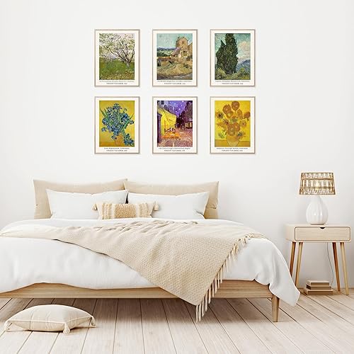 Miniatura 3 de Arte de pared de pintor maestro, pintura al óleo clásica de Vincent van Gogh, impresiones en lienzo, exposición de arte de pared, decoración de