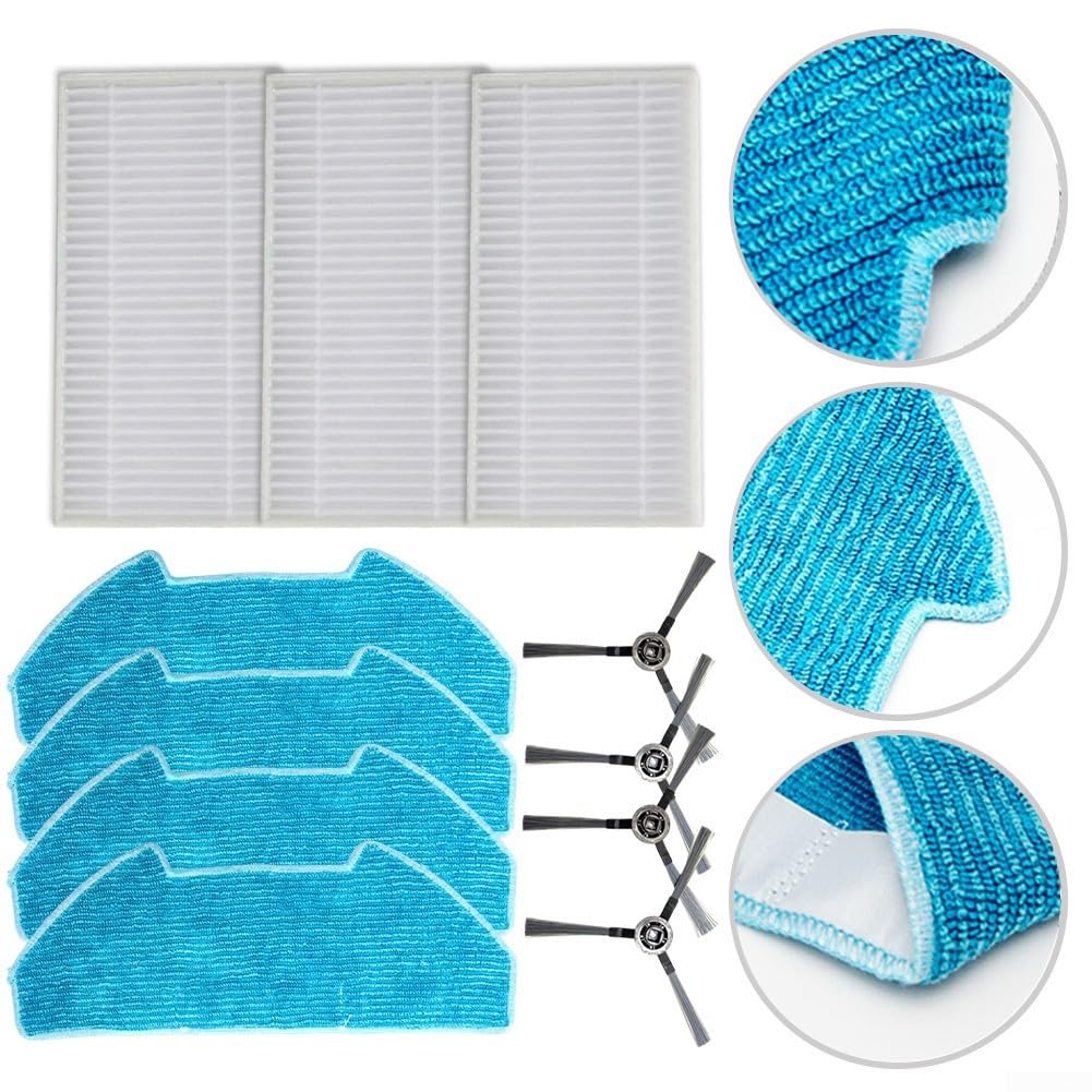 Kit Accessori Ricambio Per Aspiratore BObsweep Dustin - Sacco Polvere, Spazzole, Panno - Foto 2