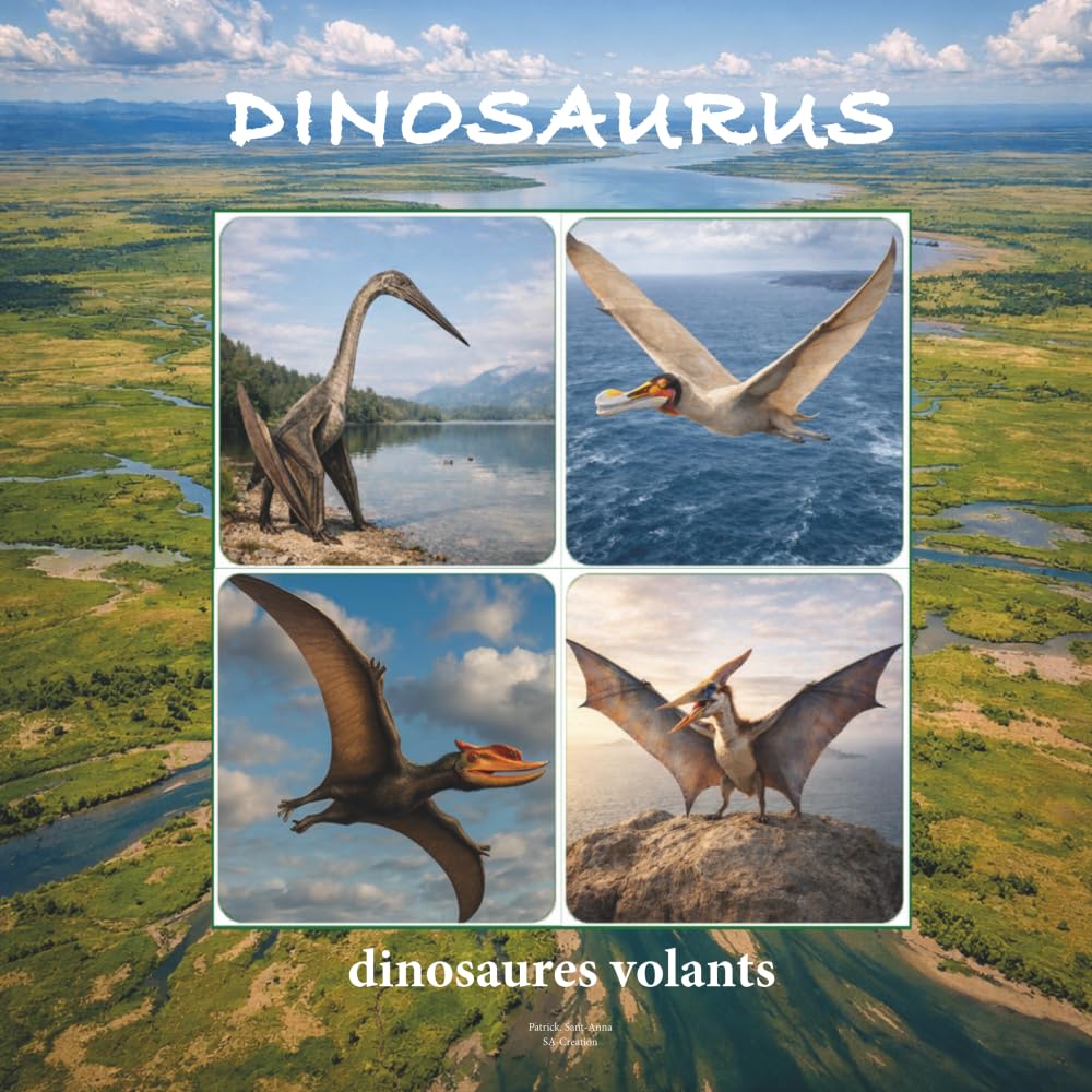 DINOSAURUS - dinosaures volants: 12 reptiles volants de la préhistoire à découvrir