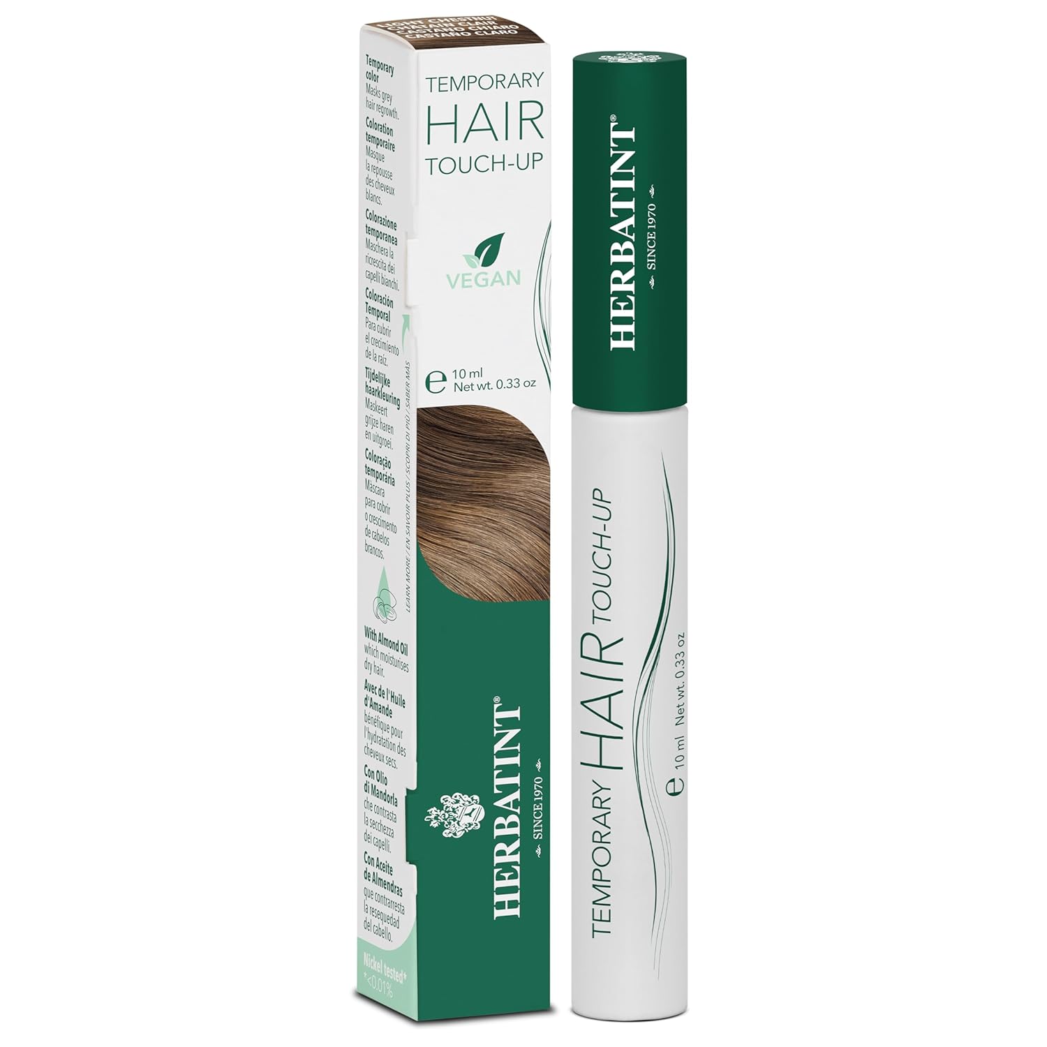 Herbatint Hair Touch-Up - Natural-Looking Grey Concealer