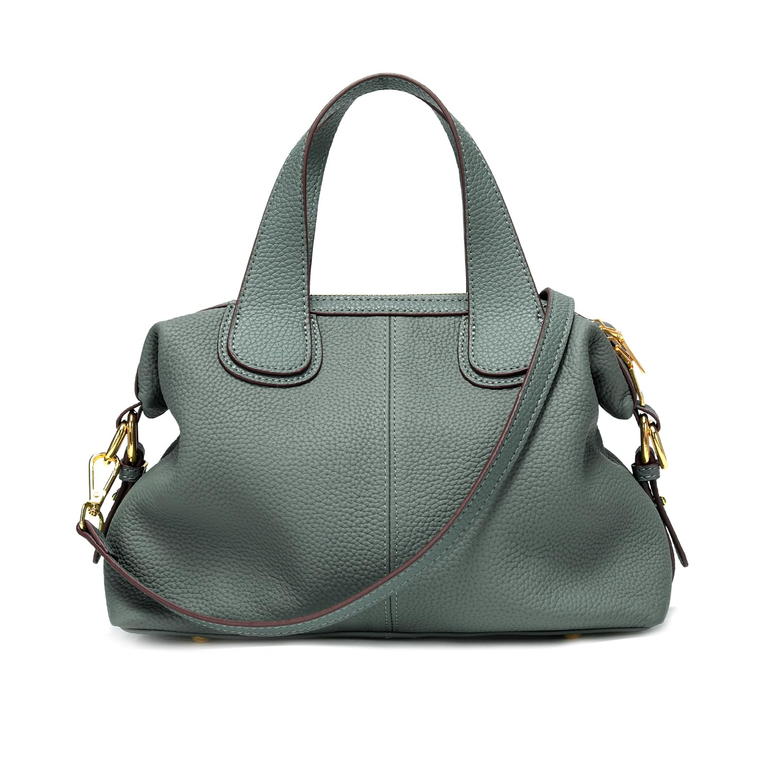 [imeetu] ショルダーバッグ 高級本革 柔らかい レディース 3way 2室収納 ハンドバッグ 斜めがけ 肩がけ 手提げ 高見え 自立 底浜付き 軽量 おしゃれ 大容量 シンプル カジュアル 手持ち 人気 通勤