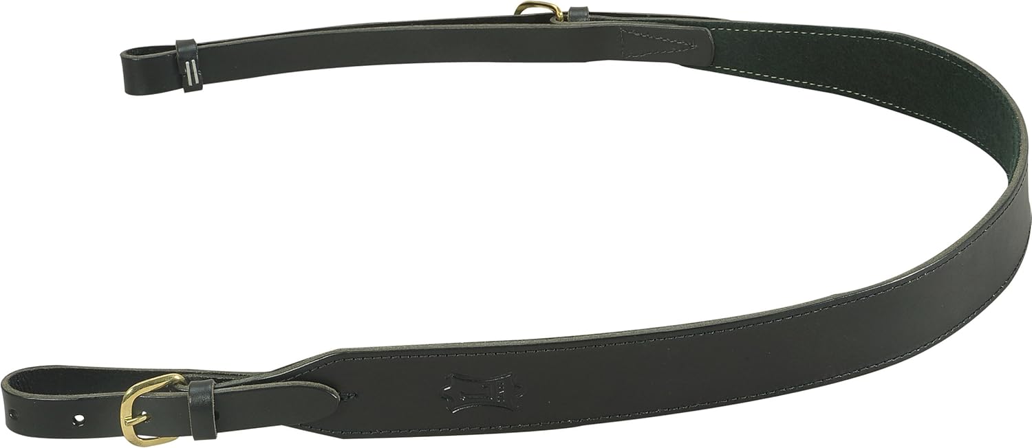 Levy's Leathers EX12 Leather Rifle Sling (Black) Gun