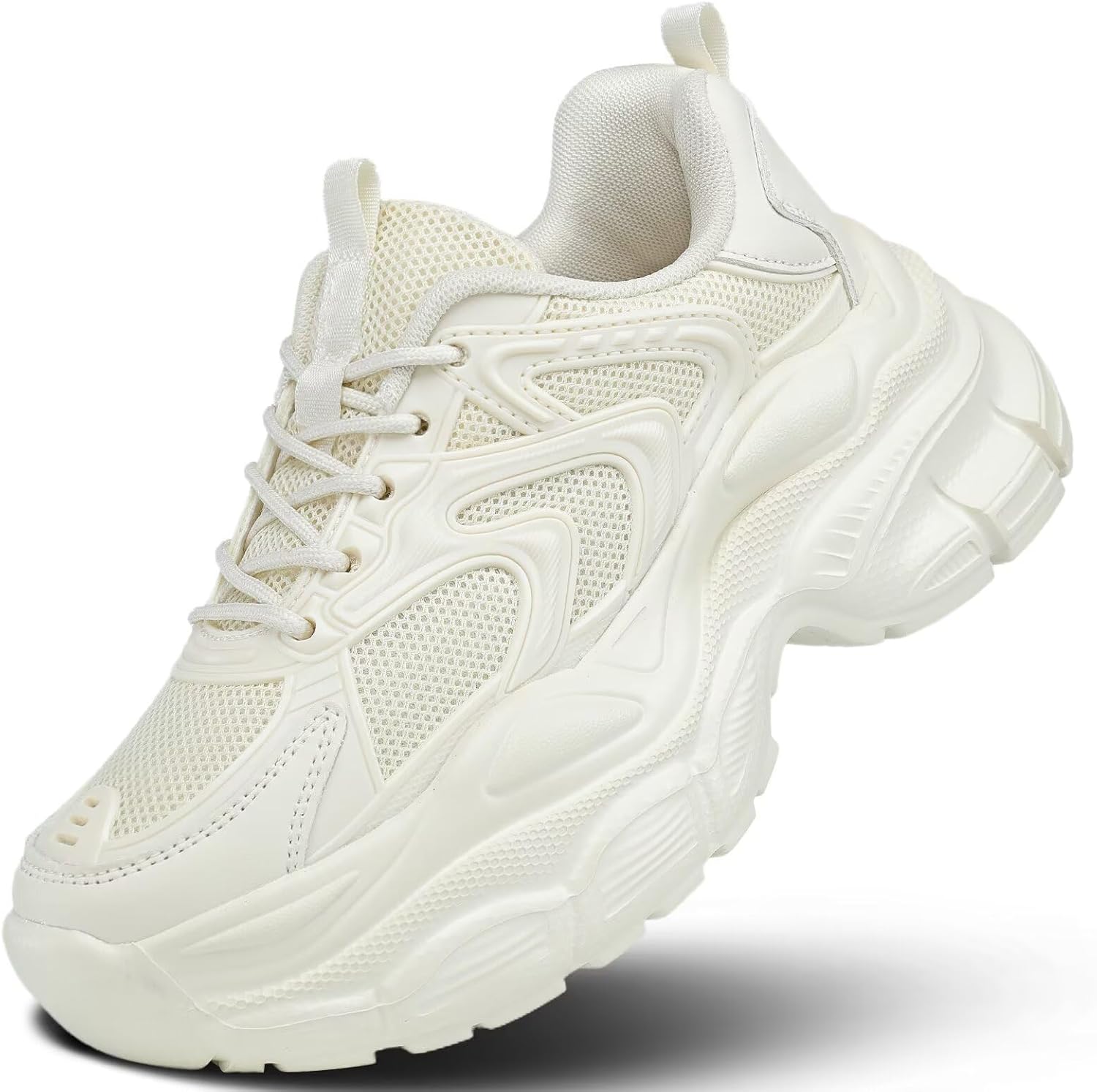 Womems Walking Shoes Running Tennis Fashion Chunky Sneakers Athletic Gym Workout Comfortable Breathable Lightweight