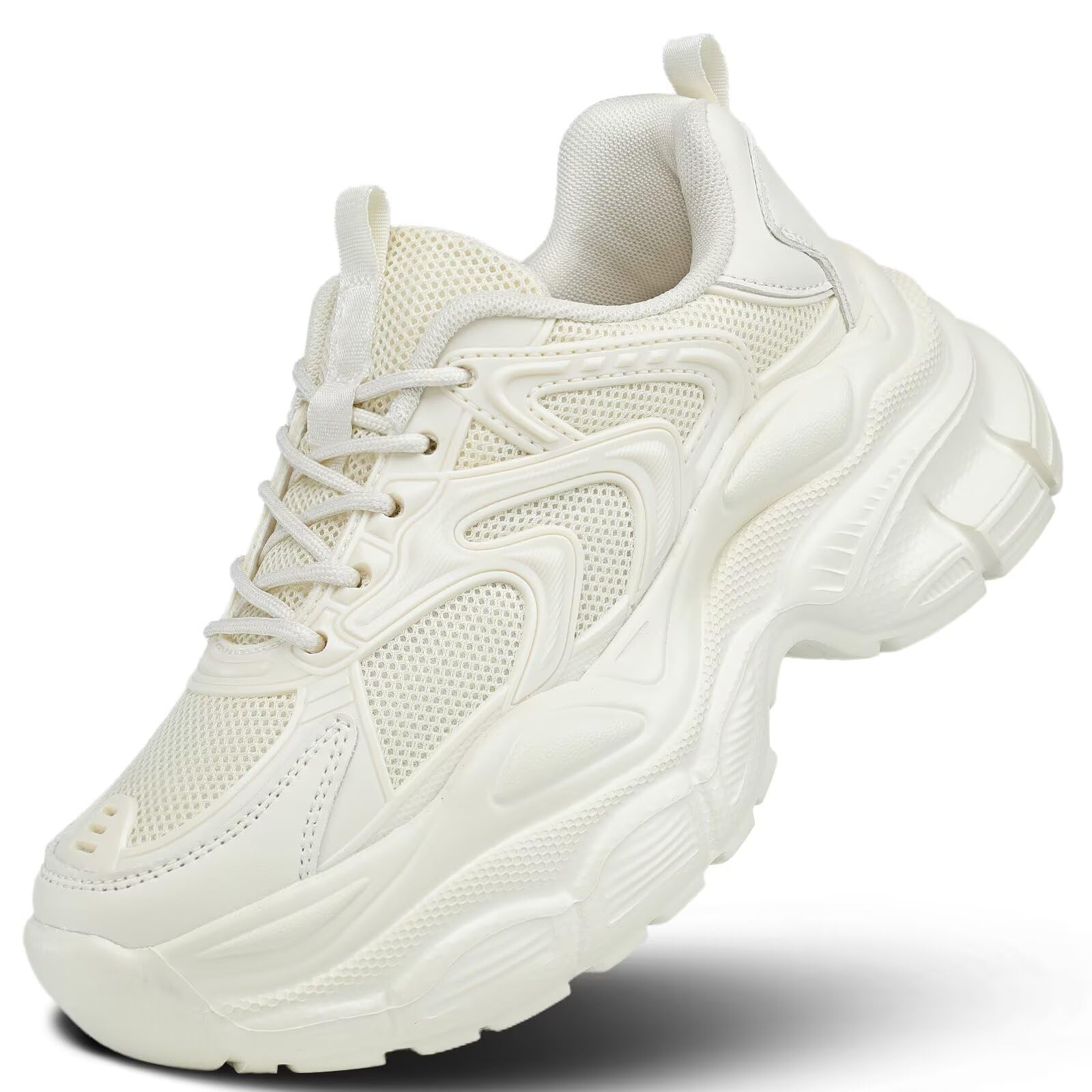 Womems Walking Shoes Running Tennis Fashion Chunky Sneakers Athletic Gym Workout Comfortable Breathable Lightweight