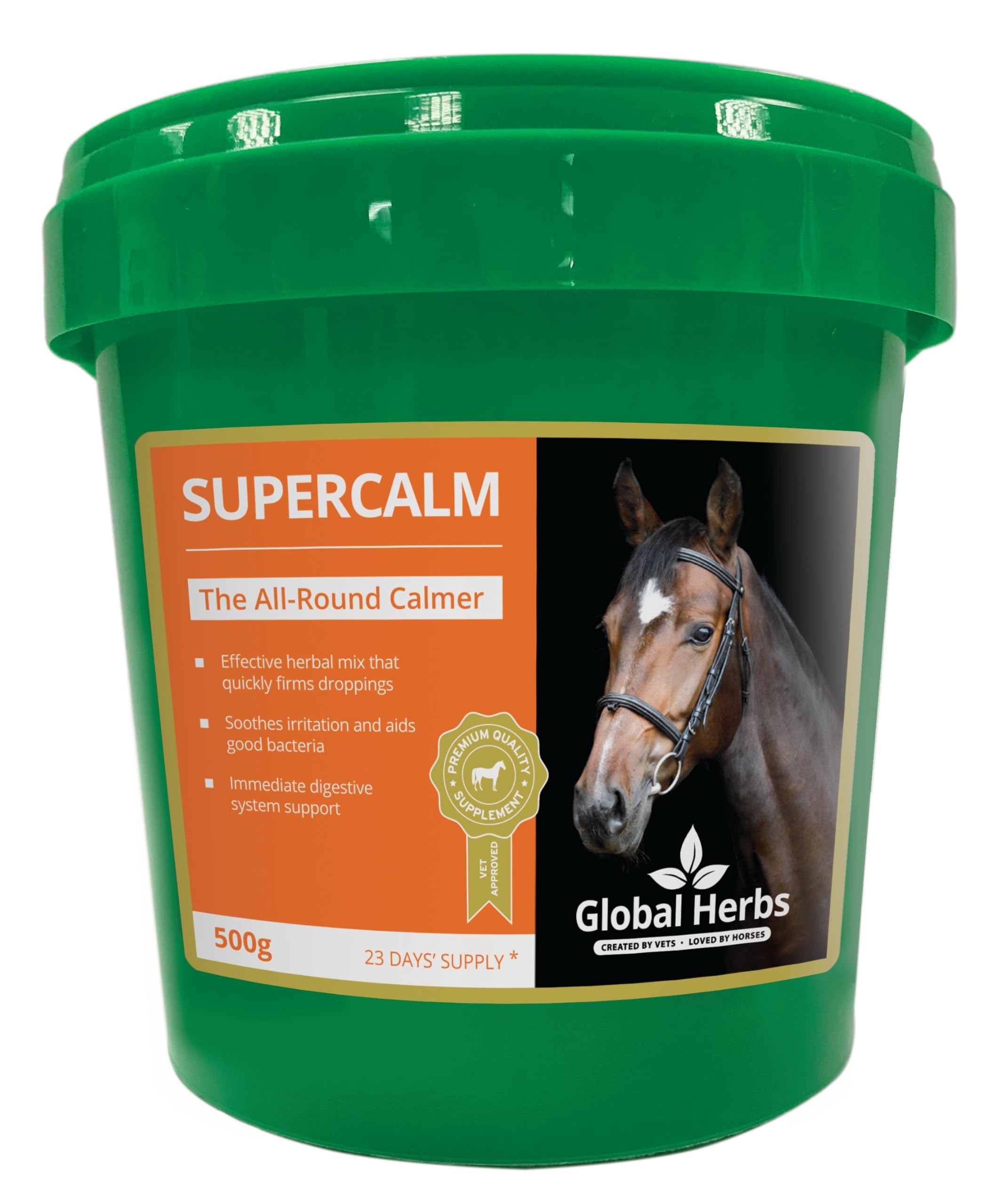 Global Herbs Supercalm Equine Calming & Focus Support Powder 500g โ image 1