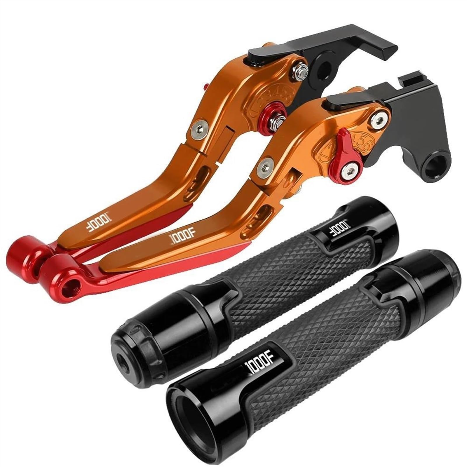 Poignées de guidon 22mm et levier de frein CNC pour CBR1000F SC24