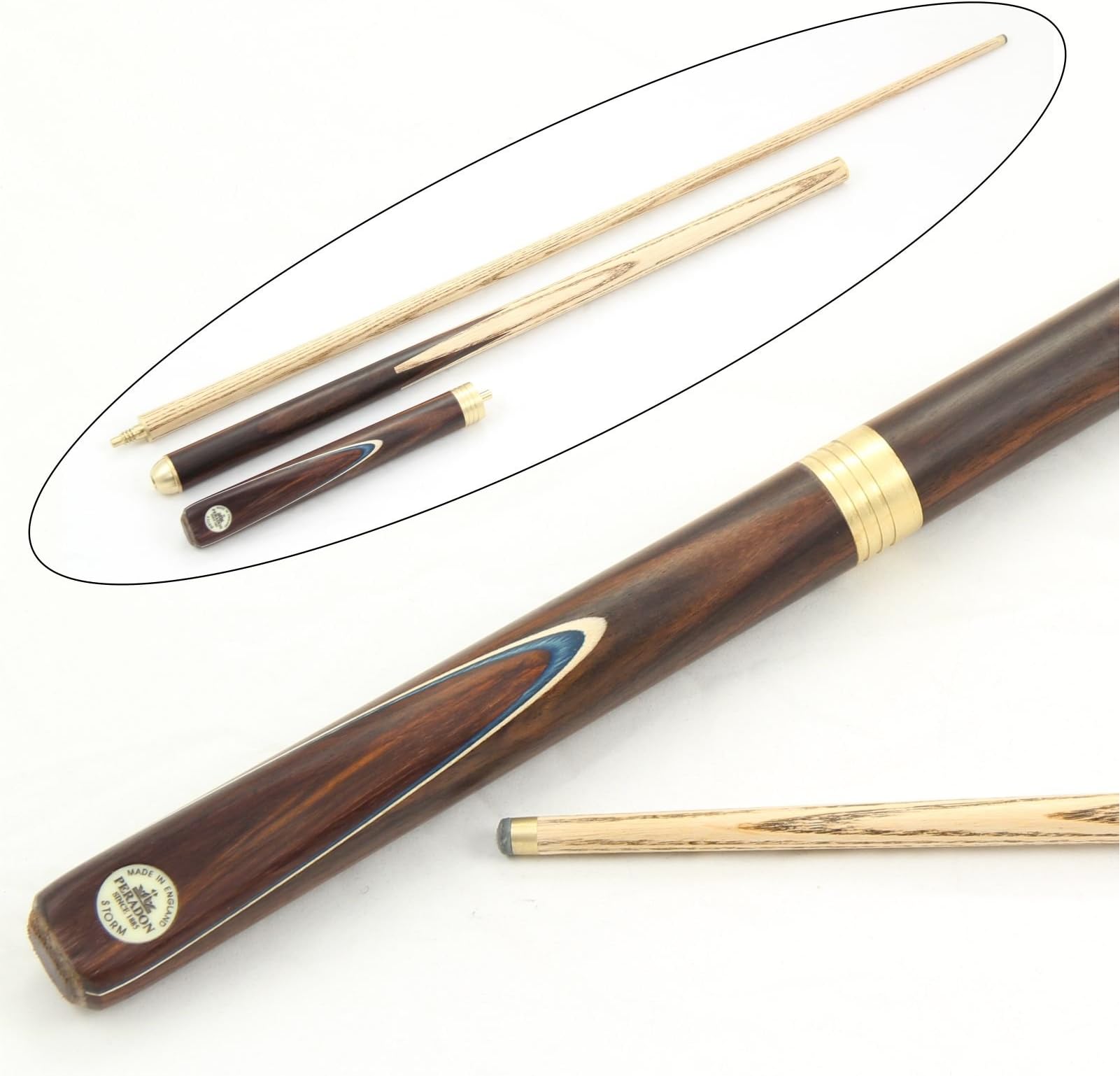 Peradon Storm 8 Ball Pool Cue 3 Section