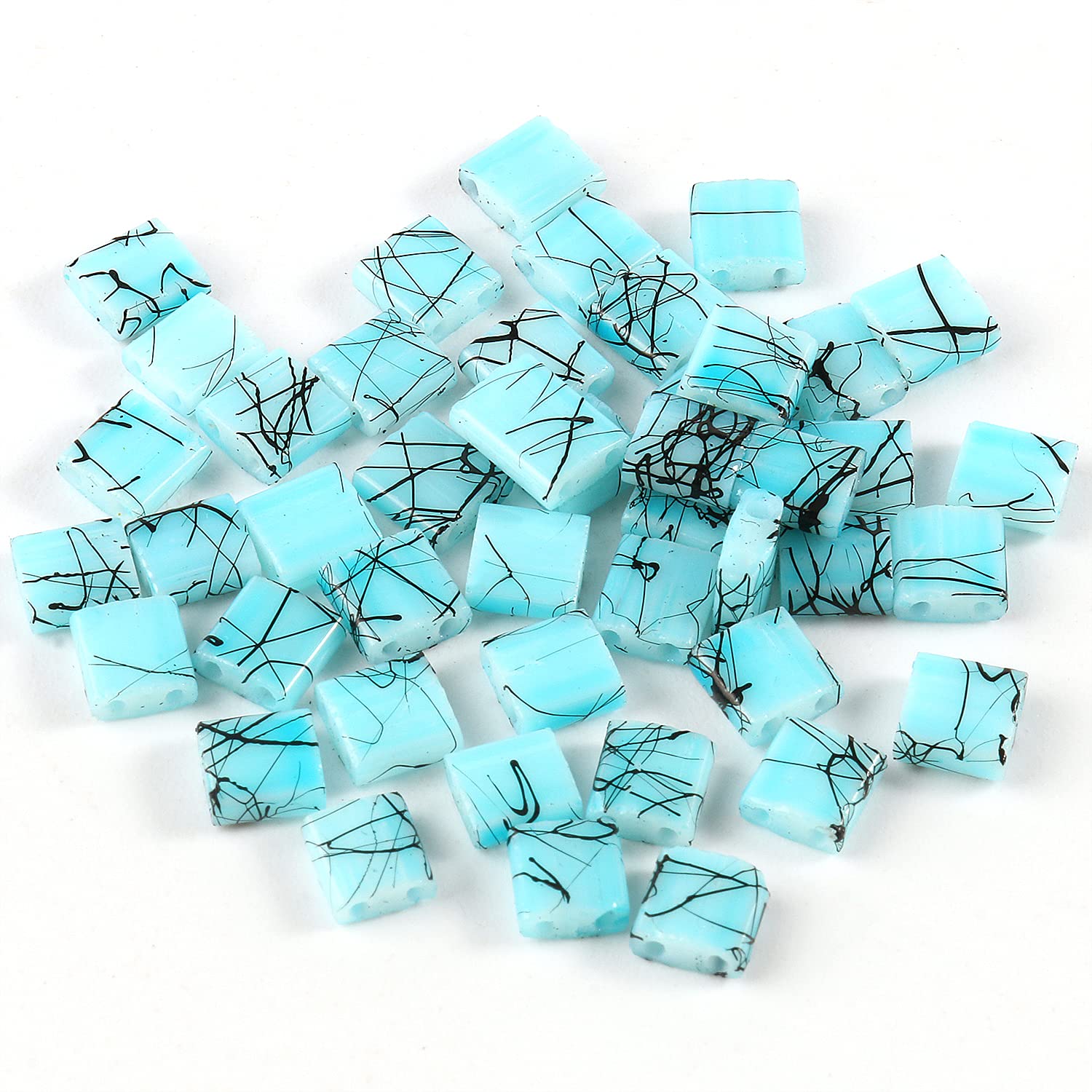 Cuentas de dos agujeros, For DIY Jewelry Bracelets Making Accessories(16)