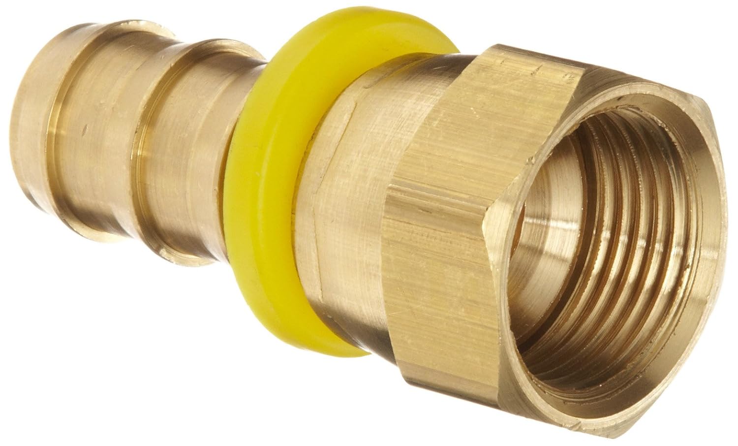 Dixon 2881217 Brass 37 Degree JIC Swivel Push On Fitting, Adapter, 11