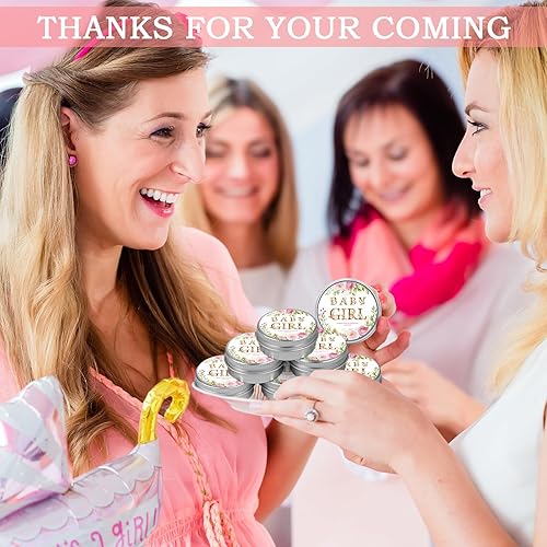 Miniatura 2 de 50 velas perfumadas de lavanda para baby shower, regalo de viaje, lata de cera de soja, velas de aromaterapia, regalos para baby shower, regalos