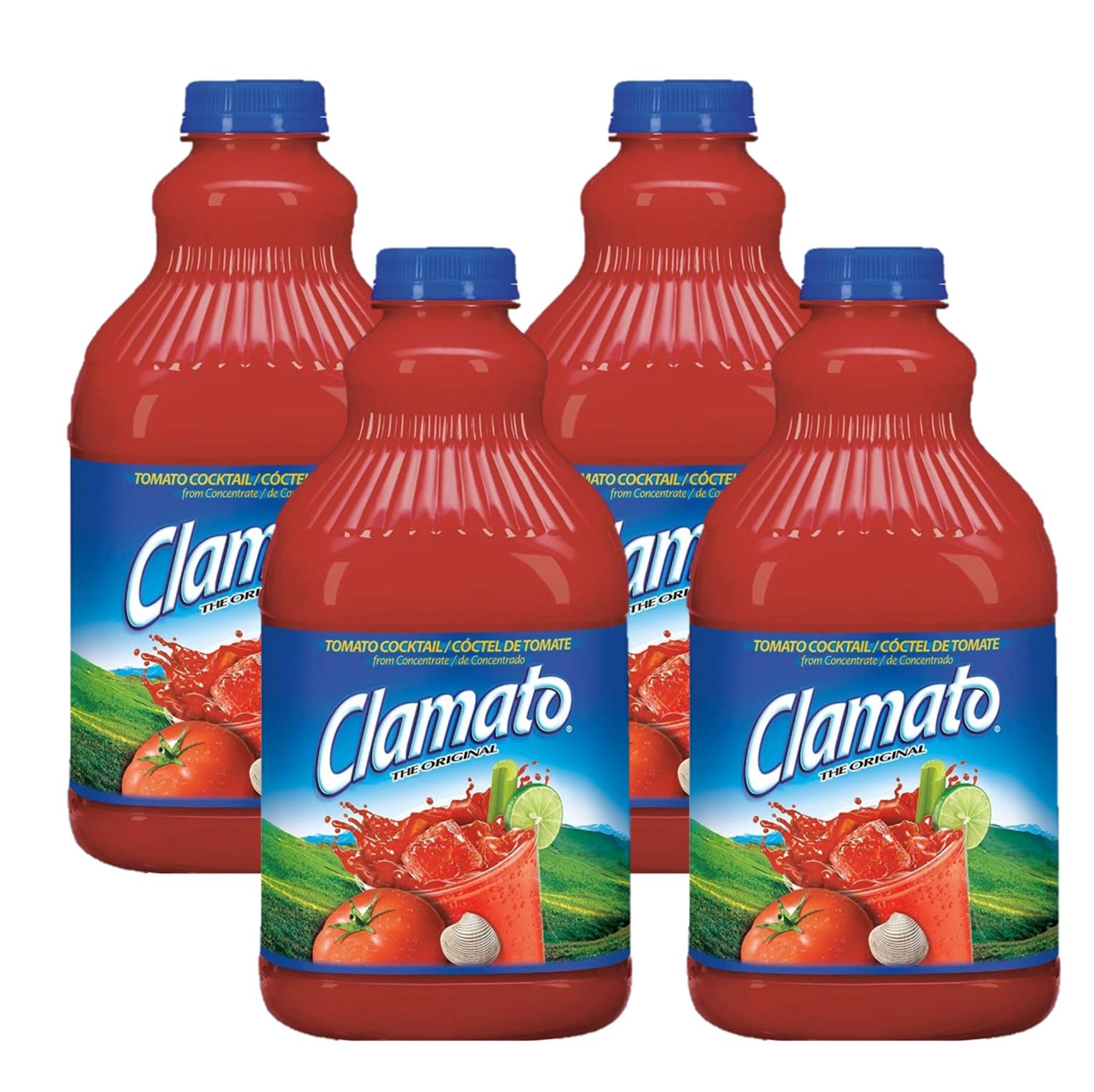 Clamato - Cocktail de tomate concentré 4 uds x 946 ml - Pack Promoo