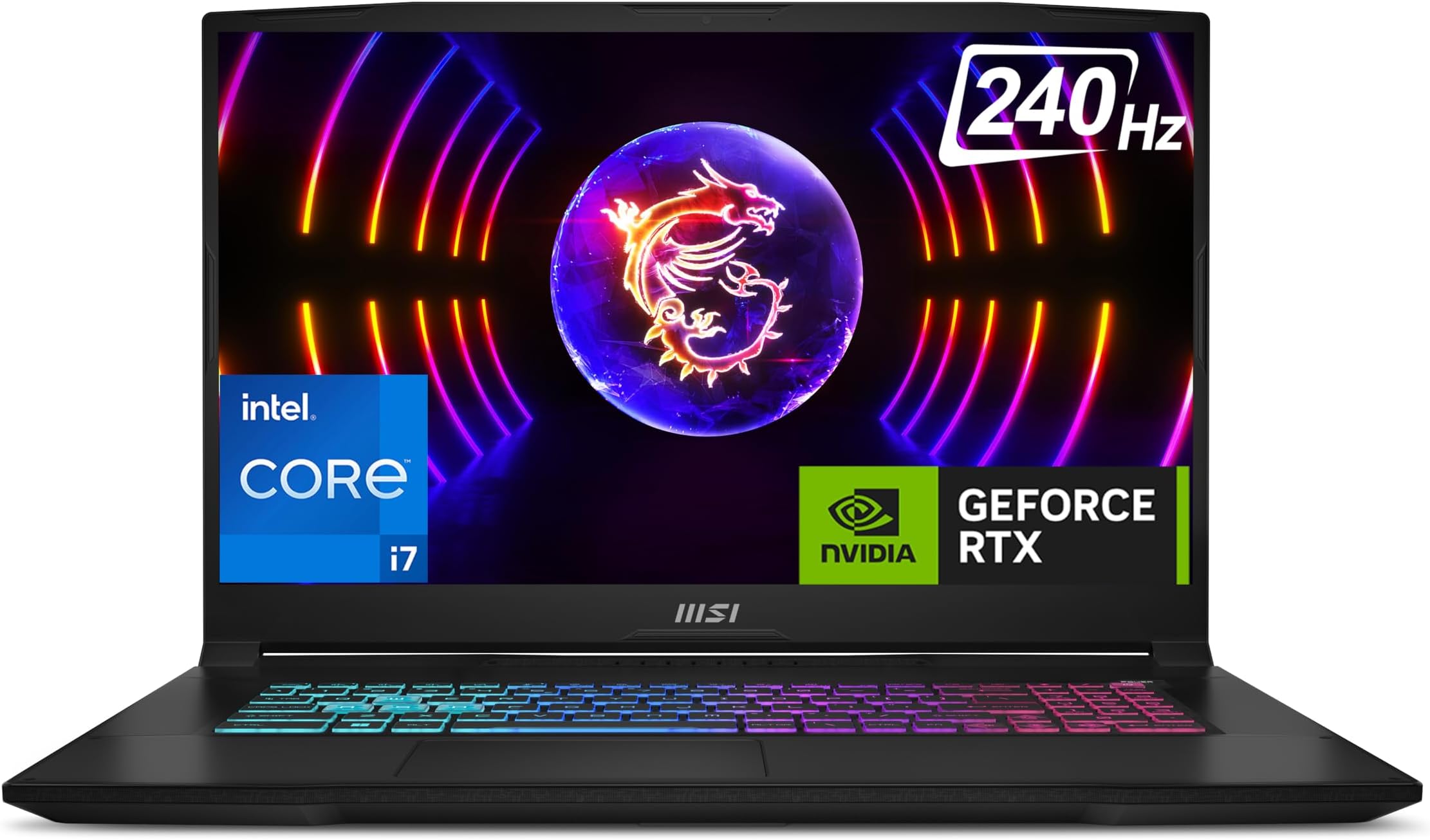 Katana 17, Intel Core i7-13700H, 44CM QHD 240Hz Gaming Laptop(16GB/1TB NVMe SSD/Windows 11 Home/NVIDIA GeForce RTX 4070, GDDR 8GB/Black/2.6Kg), B13VGK-1231IN