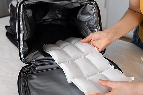 Miniatura 7 de Nice Packs Hielo Seco para Enfriadores  Lonchera  Hielo Seco para Envío de Alimentos Congelados  Bolsas de Hielo para Niños  Bolsas de Hielo