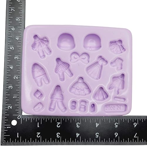 Miniatura 2 de Lindo pequeño cuerpo #8 molde de silicona AJ #48