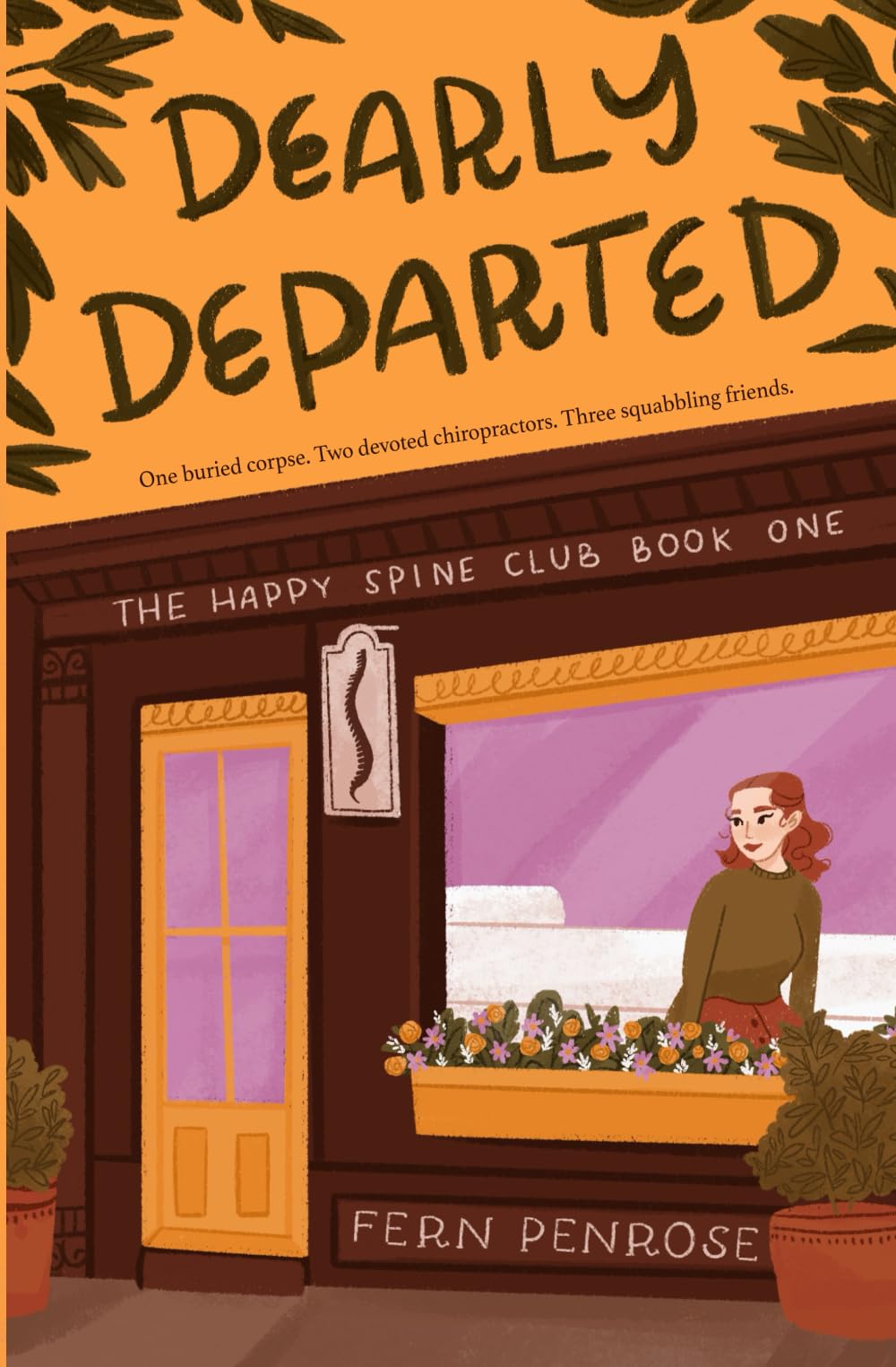 Dearly Departed: An English Village Cosy Murder Mystery (The Happy Spine Club Mysteries)