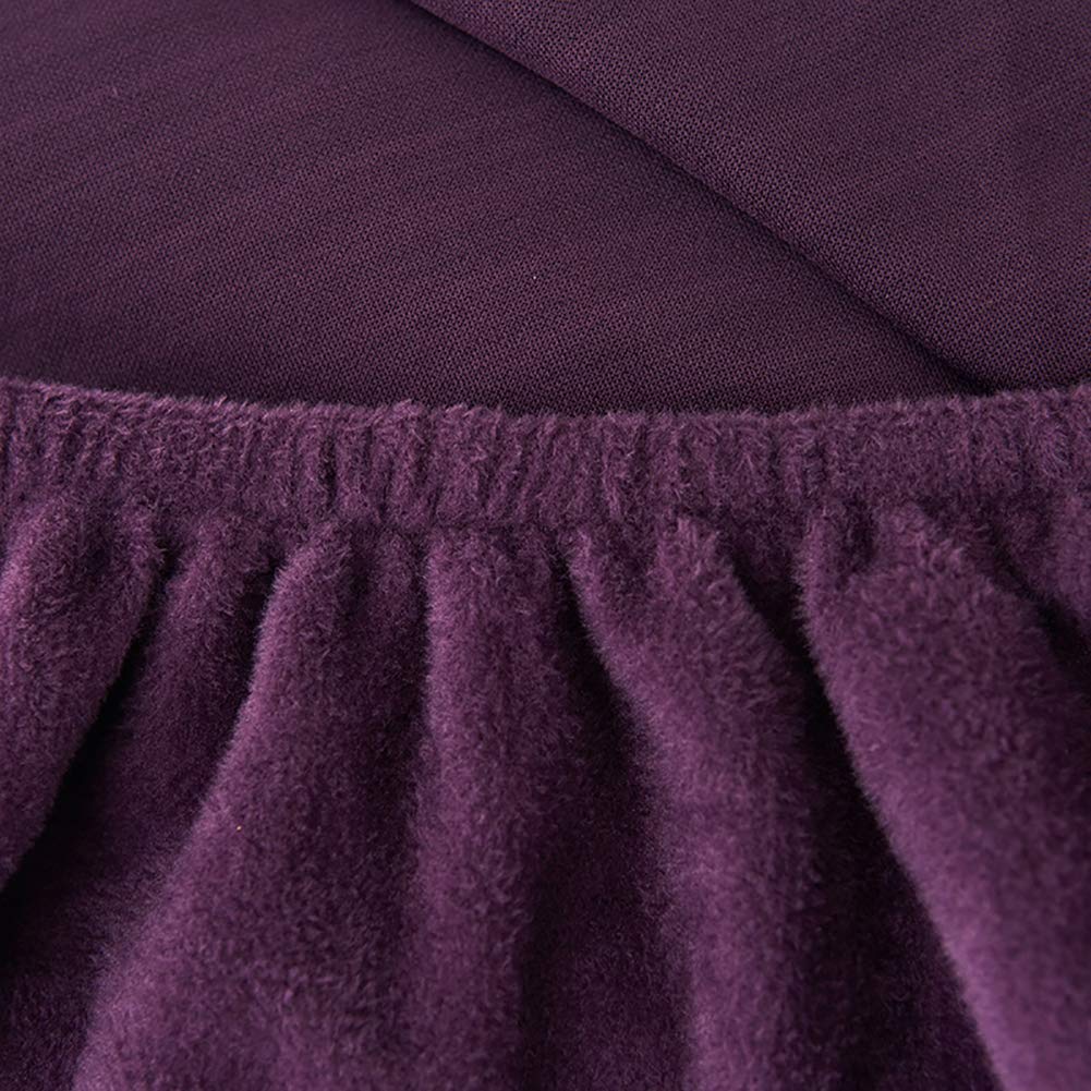 Felpa Cubiertas De Sofá para 1 2 3 4 Cubierta De Sofá,Completo Elásticoidad Couch Protector con Correas,Polvo-Prueba Elástico Soft Couch Cover para Perros Niños-