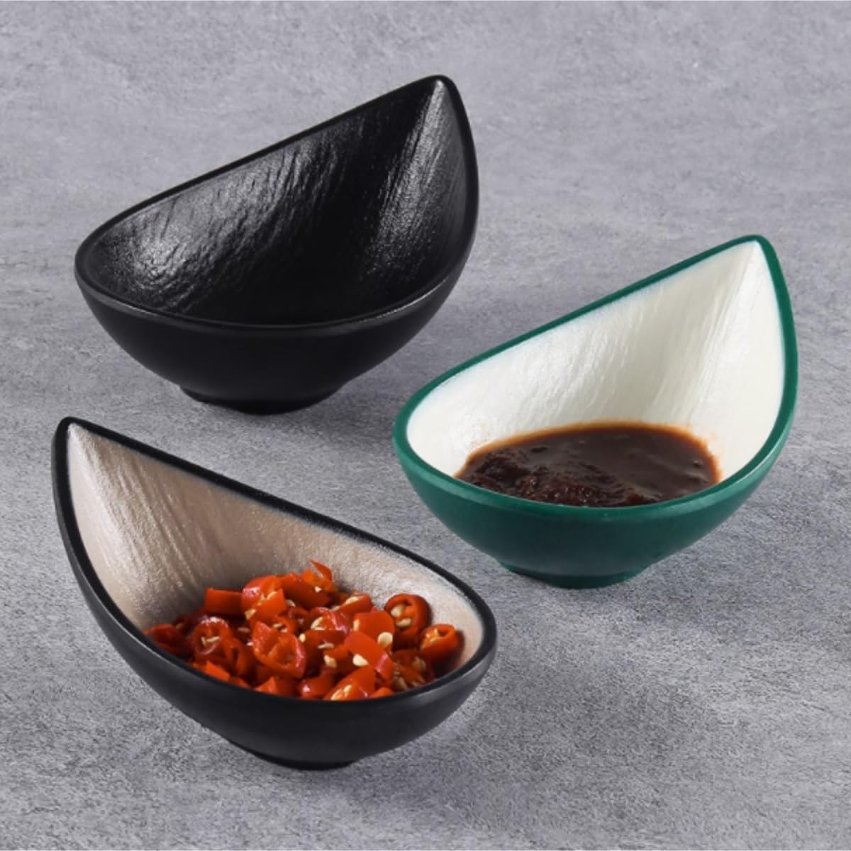 Salsiera Perfetta Per Salse Ciotola For Salsa Stoviglie For Hotel Ristorante For Condimento Secchiello For Salsiera Ristoranti E Feste(17.1x10.9x7.2cm)