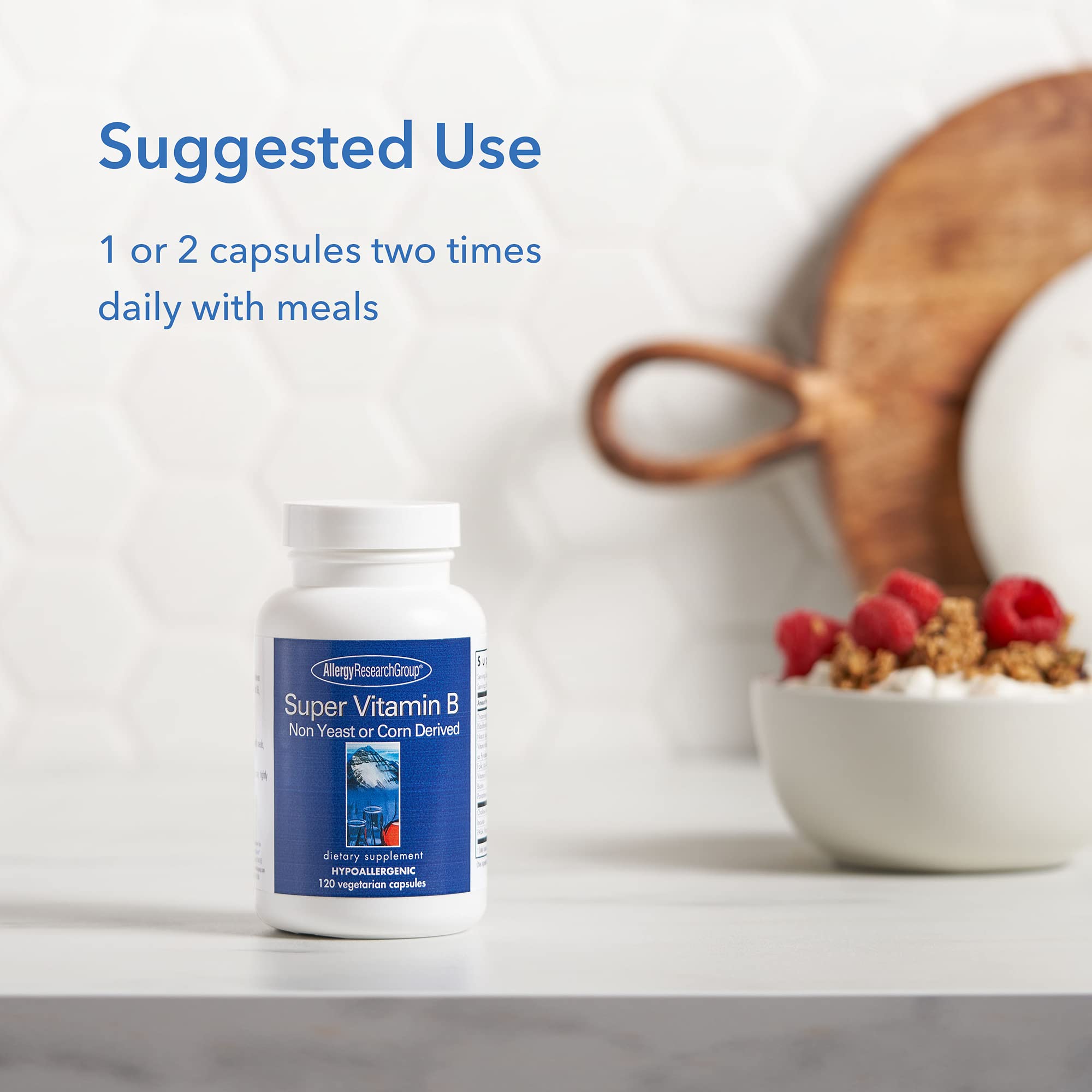 Allergy Research Group, Super Vitamin B Complex, 120 Vegetarian