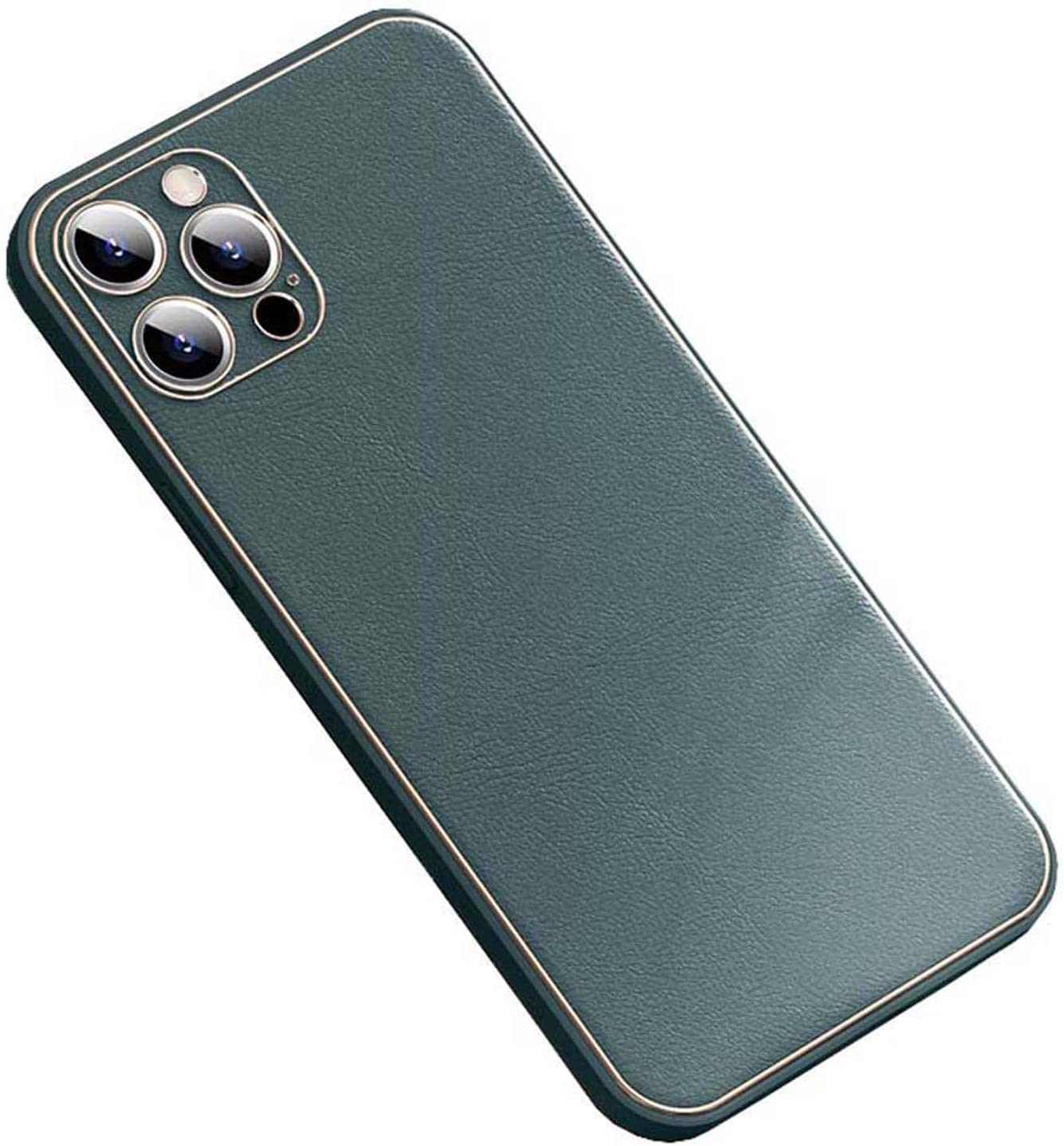 Coque en cuir iPhone 13 Pro Max mince et antichoc - 8