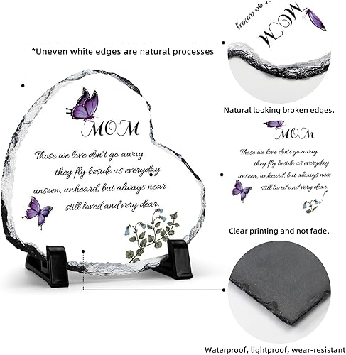 Miniatura 2 de Placas de condolencia, regalos para la pérdida de la madre duelodolorregalo conmemorativo, decoración funeraria, letrero decorativo de recuerdo de