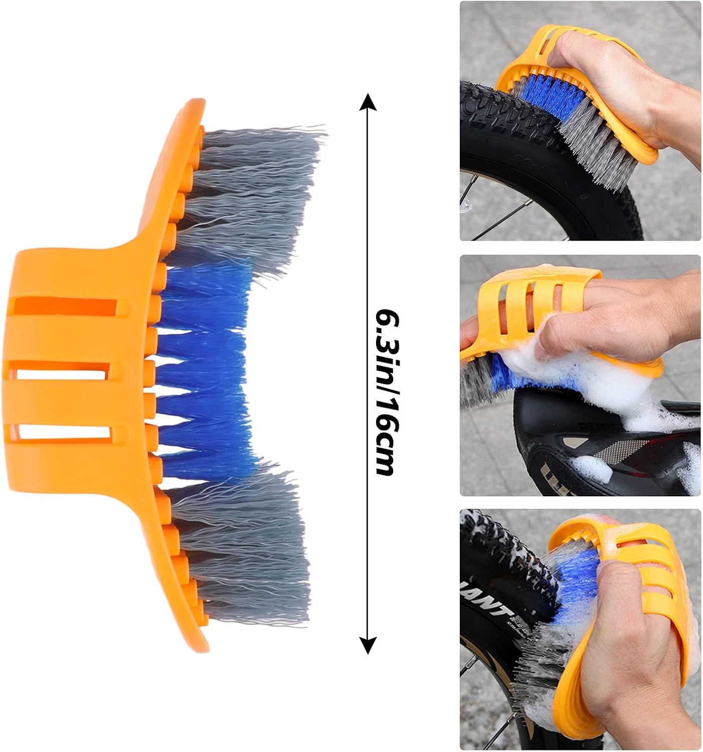 Oumers 8pcs Bike Cleaning Brush Kit - Image 3