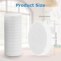 Vista 4 de Paquete de 30 almohadillas de repuesto para aceite esencial LEVOIT LV-H128, almohadillas de repuesto de aromaterapia compatibles con LEVOIT Core