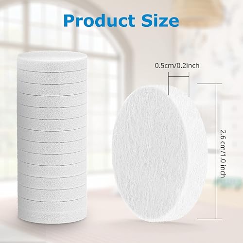 Miniatura 4 de Paquete de 30 almohadillas de repuesto para aceite esencial LEVOIT LV-H128, almohadillas de repuesto de aromaterapia compatibles con LEVOIT Core