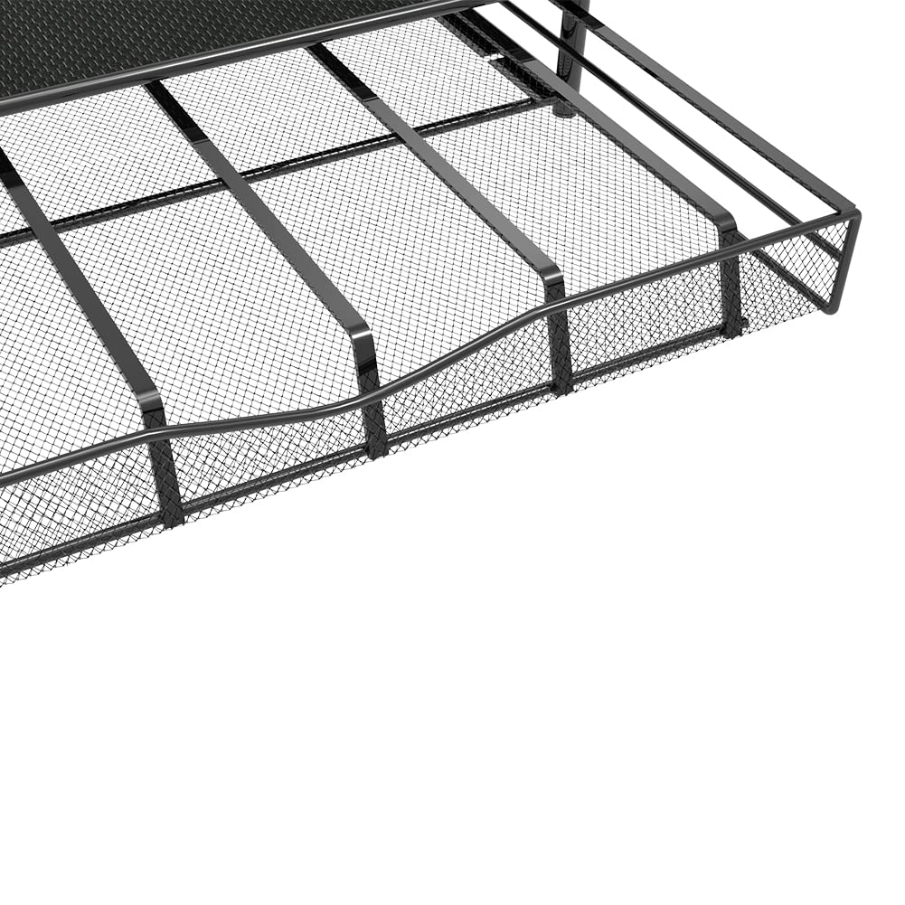 Cassetto per Capsule di Caffè Nespresso e Dolce Gusto - Portaoggetti con Capacità 36 Pezzi - Nero, 39 x 35 x 7,5 cm