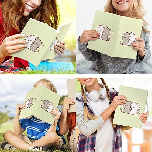 Miniatura 7 de Juego de mochila Kawaii para parejas y gatos, para niñas, bolsa de libros de moda para cuadernos, botellas para laptop, lonchera reutilizable con