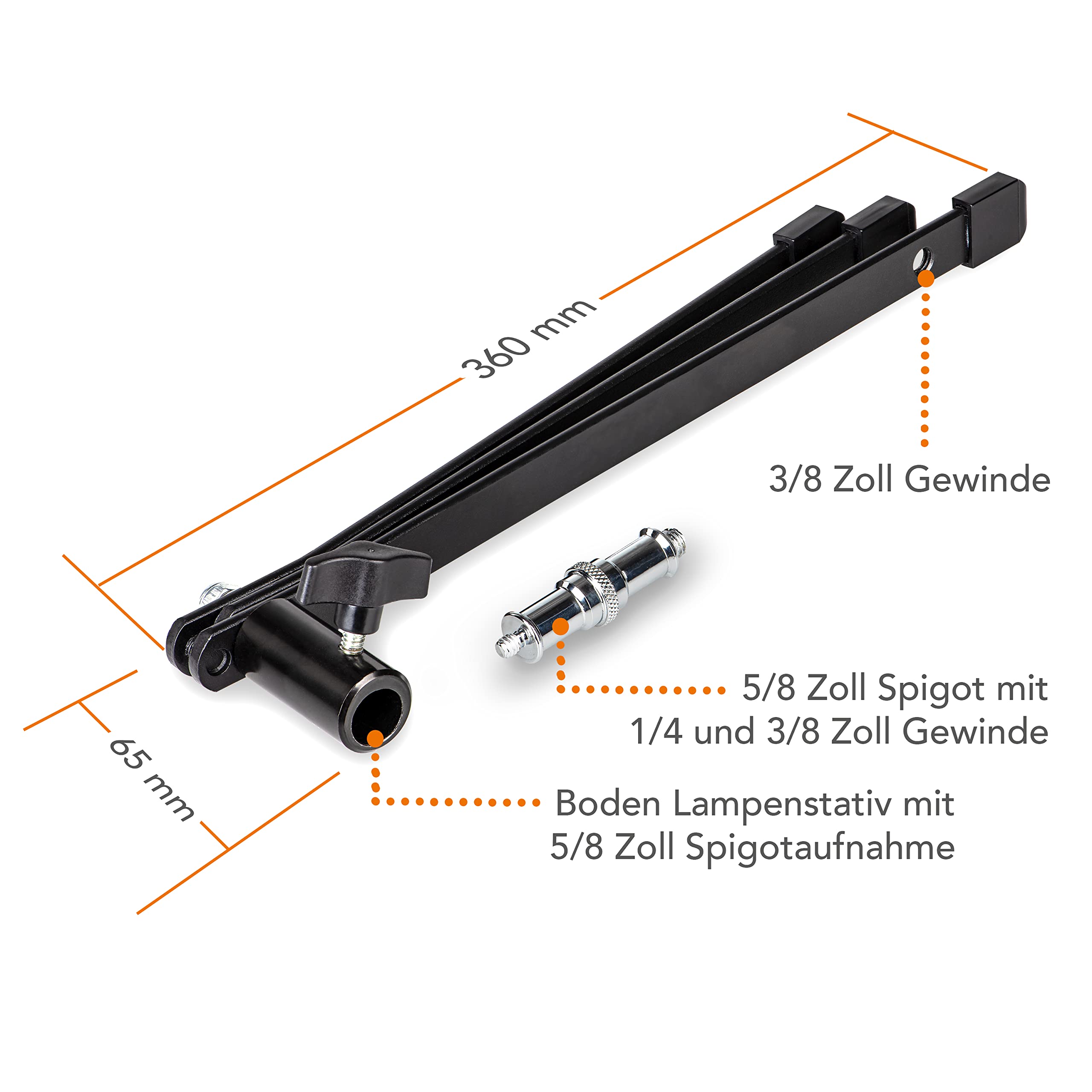 Walimex Lampenbodenstativ