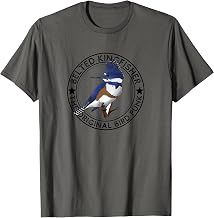 Belted Kingfisher The Original Bird Punk T-Shirt