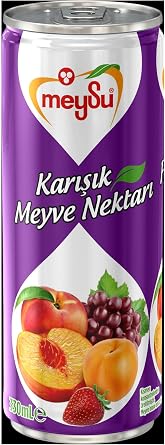 Meysu 330 ml Teneke Karışık Meyve Nektarı