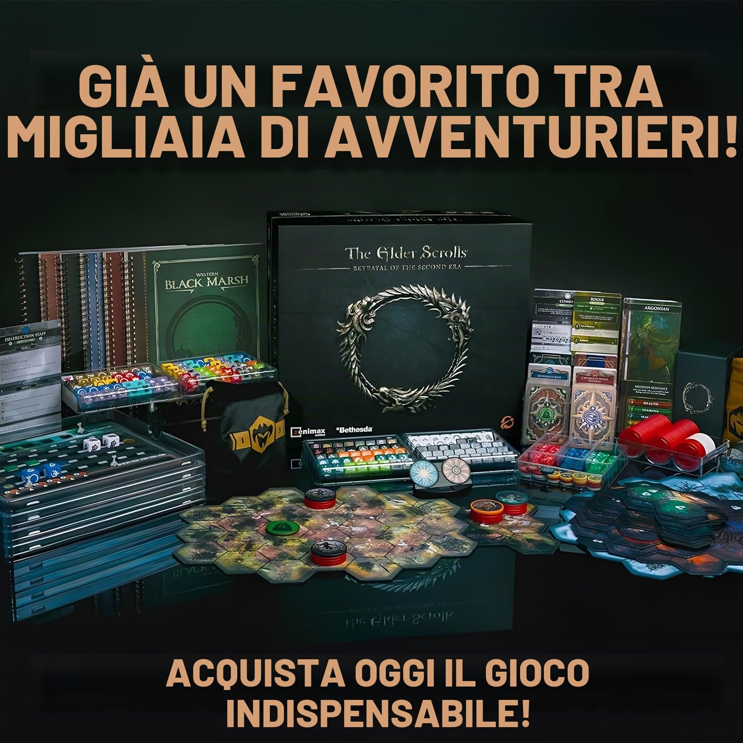 The Elder Scrolls: Tradimento della Seconda Era - RPG da tavolo con combattimento e sviluppo del personaggio