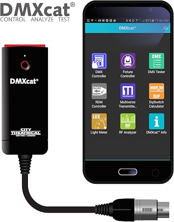 DMXcat Multifunction DMX Test Tool