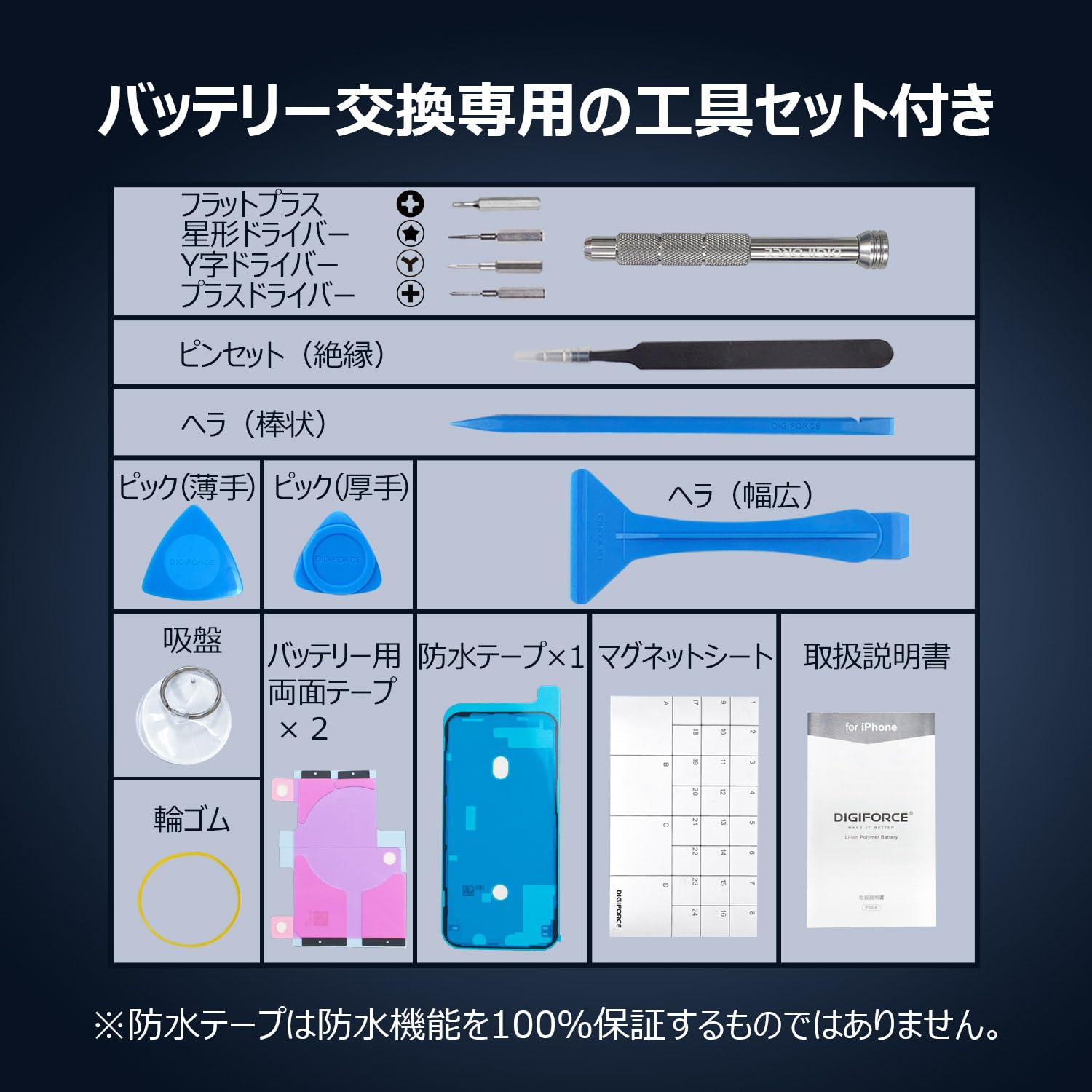 Amazon | DIGIFORCE for iPhone 12 Pro Max バッテリー 互換 交換 大