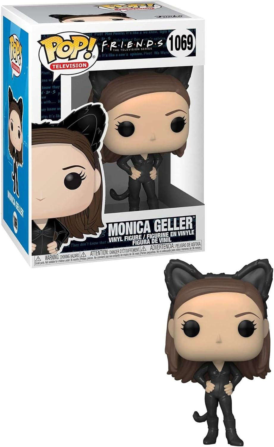 POP TV: Friends - Monica as Catwoman, Multicolor, Standard
