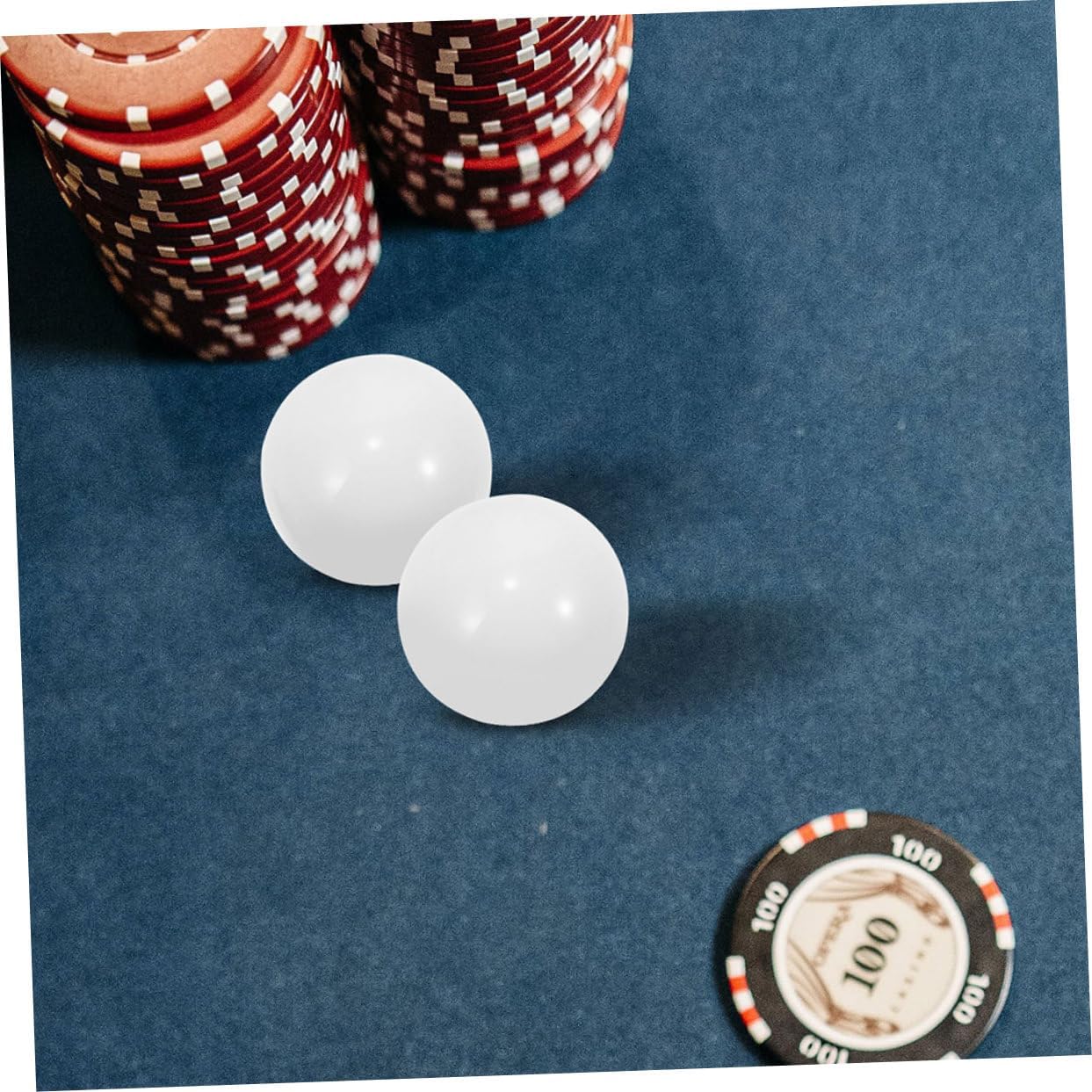 Abaodam 12pcs Roulette Wheel Beads Replacement for Roulette Games Festival Party Table Game Use
