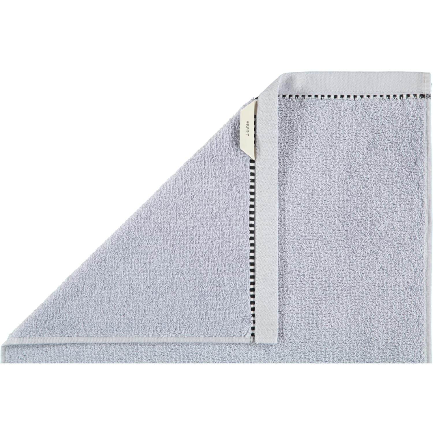 ESPRIT Boîte de serviettes Solid Silver - 720 - Serviette de bain 100 x 150 cm