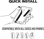 Phone Loops: Silicone Stretch Elastic Phone Strap, Phone Holder for Hand by Phone Loop, Small, Light and Discreet Slim Phone Strap Grip, Secure Phone Hand Holder and Phone Grip Strap