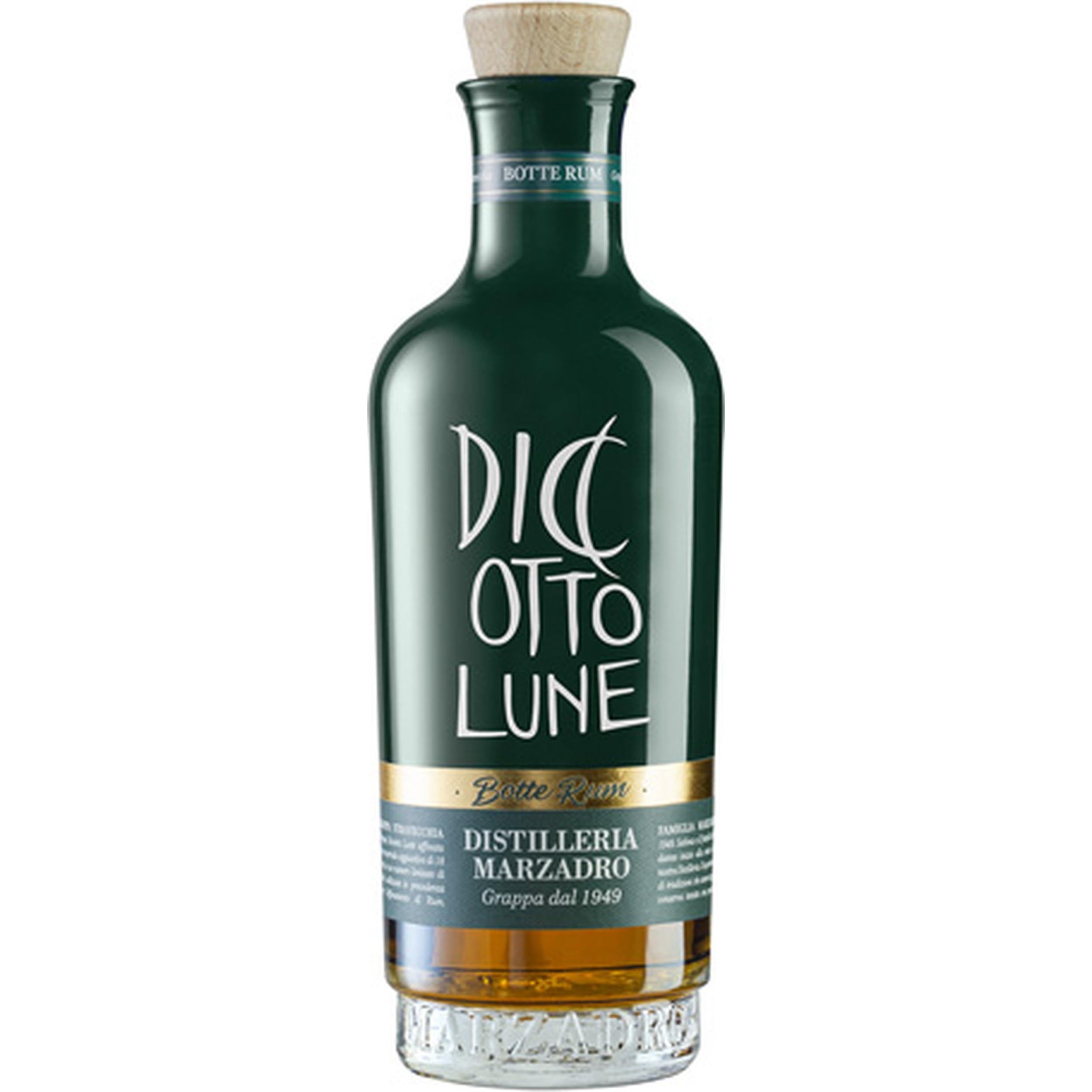 Distilleria Marzadro Diciotto Lune BOTTE RUM Grappa Italien inkl. FeinWert E-Book (1 x 0.5 l)