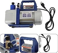 Vista 6 de Bomba de vacío 110V 1/3 HP 4.5 CFM Bomba de vacío de una sola etapa con botella