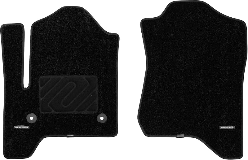 Tapetes Automotivos Dianteiros de Carpete WENNEBIRD para Chevrolet Suburban 2015–2020, 2 peças
