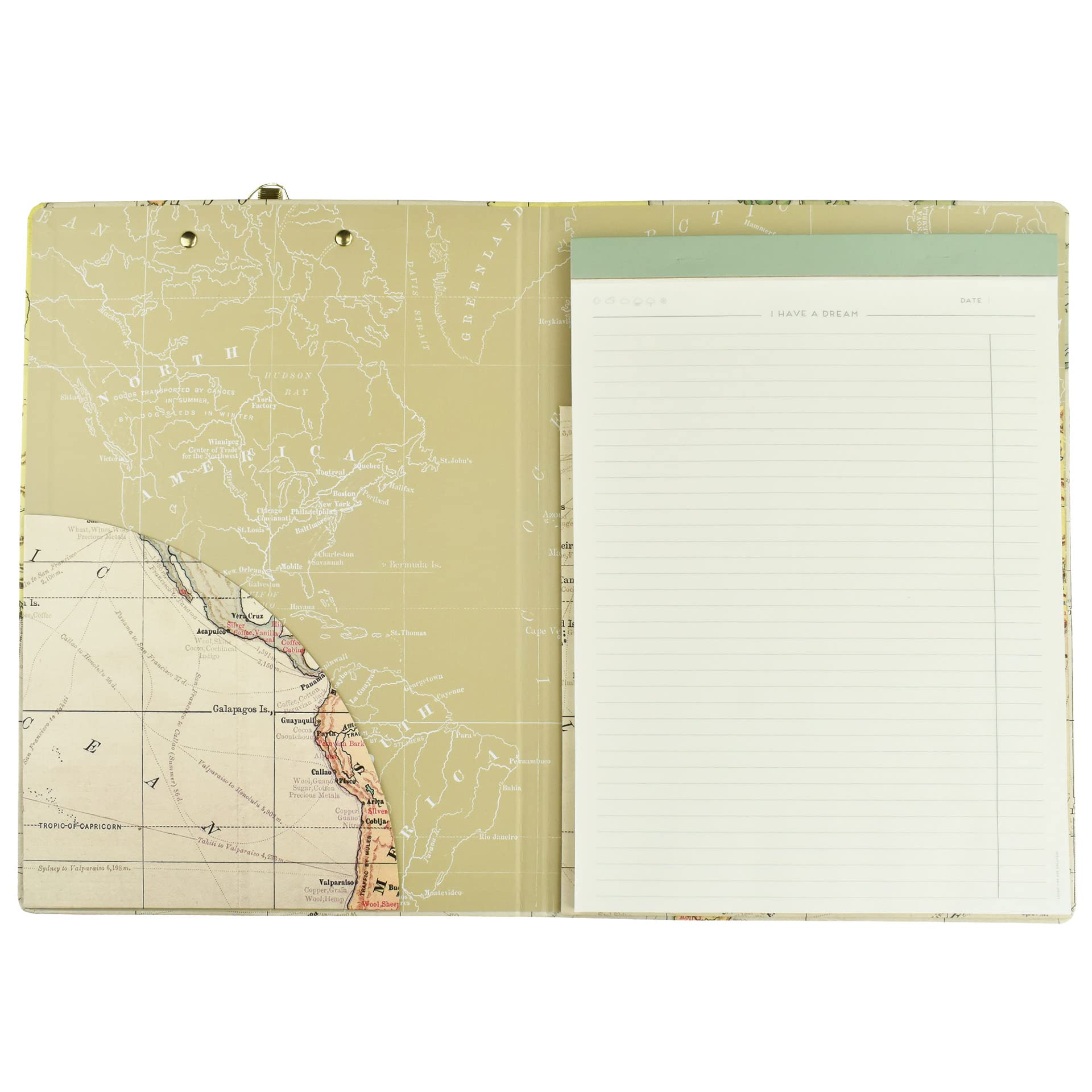 Clipboard Folder - Travel