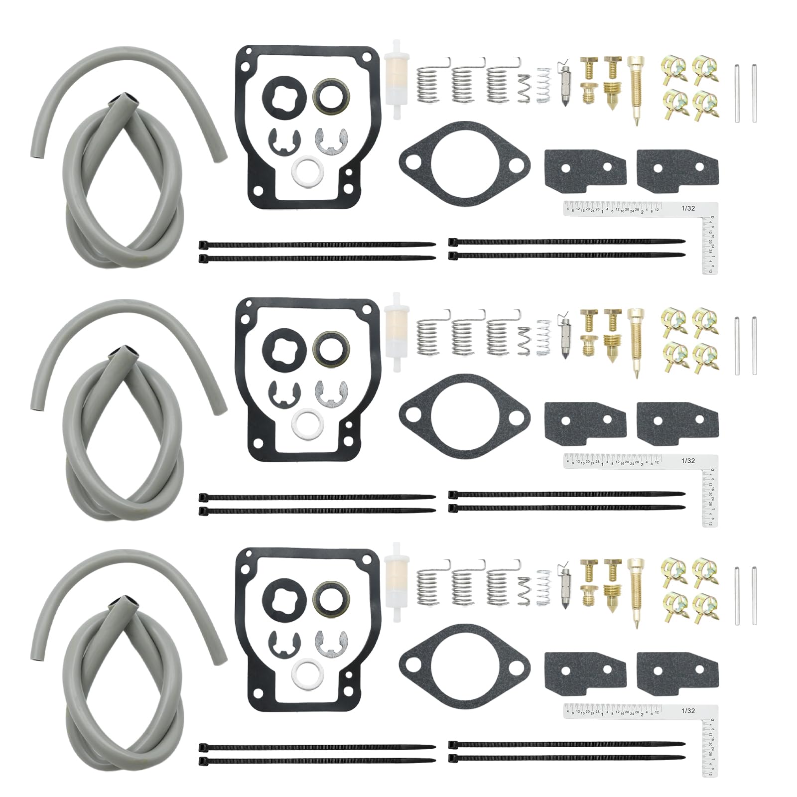 Amazon.com: Vkinman 3 Pack 18-7750-1 Carburetor Rebuild Kit