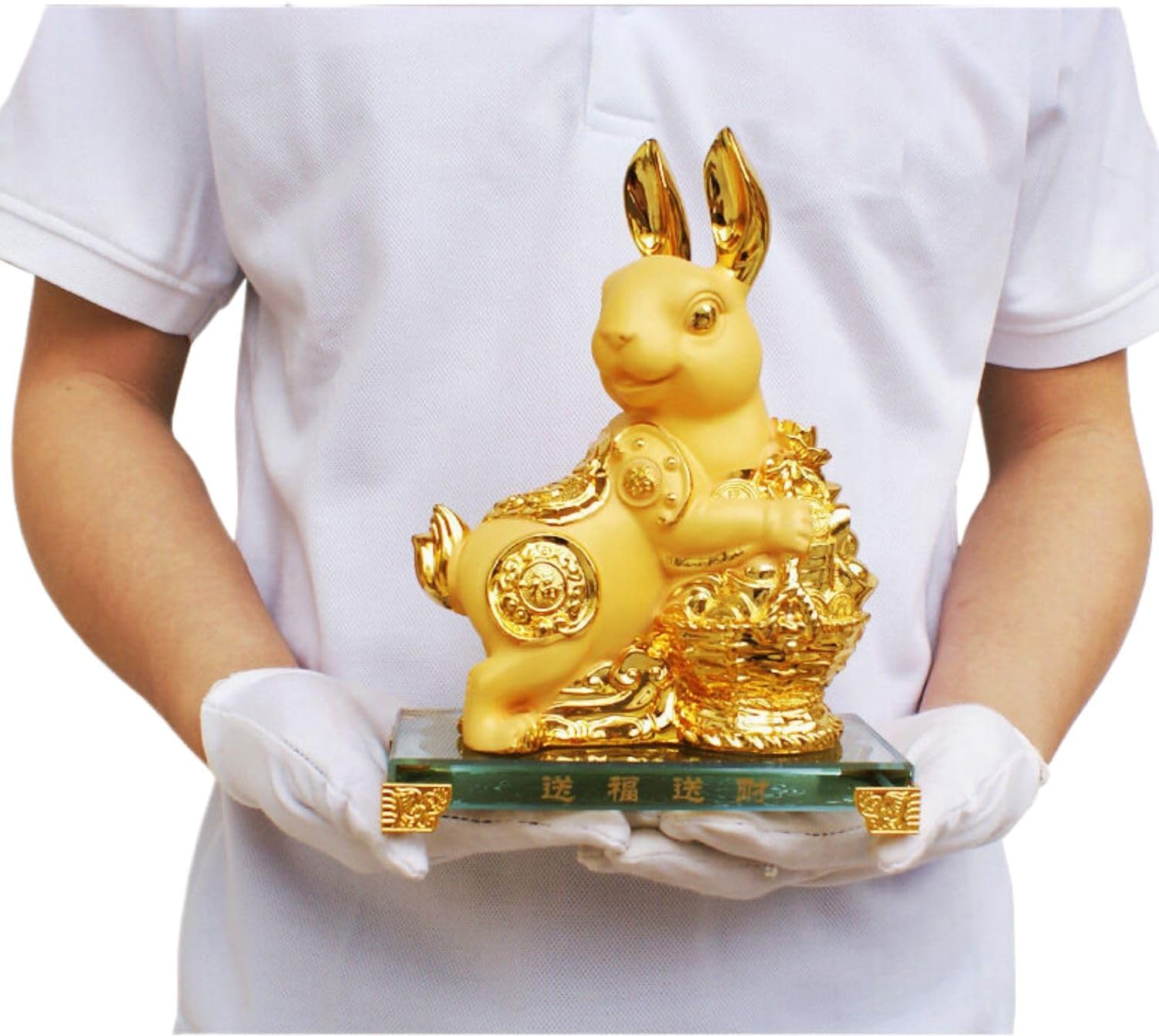 水晶属相摆件 Feng Shui Figurine Home Office Decor Chinese Gifts Brass Chinese Zodiac Feng Shui Figurine Deco, 十二生肖鼠牛虎兔龙蛇马羊猴鸡狗猪家居工艺礼品 8906