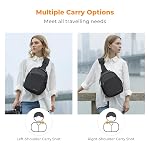 K&F Concept Sac à friser pour appareil photo Petite mallette DSLR/SLR Sacs compacts de photographie d'épaule mignons pour photographes-Noir