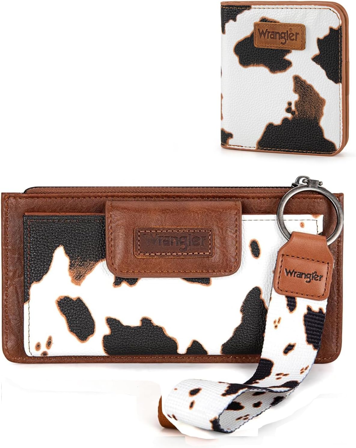 Montana West Wrangler Cow Wallet for Women